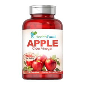 Cápsulas de Vinagre de Sidra de Manzana Directas de Fábrica, Favorecen la Función Digestiva Saludable y la Pérdida de Peso con Suplemento Dietético - Product Image 1