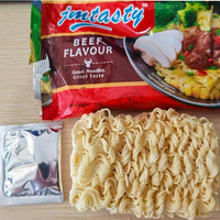 Mie instan goreng oem 65g, mie instan rasa sapi Ramen, rasa ayam