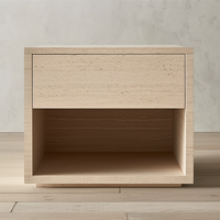 Meubles de chambre à coucher en bois de style nordique moderne, lits en bois sur mesure, ensembles de chambre à coucher king size, lit double