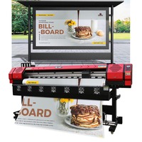 LETOP Impresora de Formato Grande de 1.6m 1.9m con Cabezal Único I3200 XP600, Máquina Plotter con Tinta ECO Solvente para Impresión Digital de Rollo a Rollo de Adhesivos de PVC