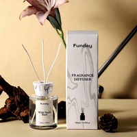 Diffuseur de parfum sans flamme Série Encre Lavée 150ml, Aromathérapie Thé d'Orient, Haut de gamme, Agréable, Longue durée, Pour une air frais dans la maison et la chambre