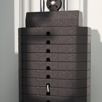 Rack de Sentadillas Plegable que Ahorra Espacio con Barra de Dominadas para Gimnasio en Casa