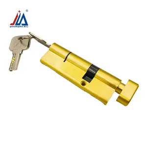 Vietnam Market 60mm Side Part Brass Single Open Lock Cylinder for Wooden Door