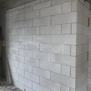 Gạch bê tông khí chưng áp 600mm kích thước màu xanh lá cây và thân thiện với môi trường vật liệu xi măng xốp - Product Image 2