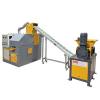 Granulateur de recyclage de fils en cuivre et aluminium ACCE, motorisé, 40-60 kg/h, certifié CE, pour usage domestique, machine de traitement des câbles usagés