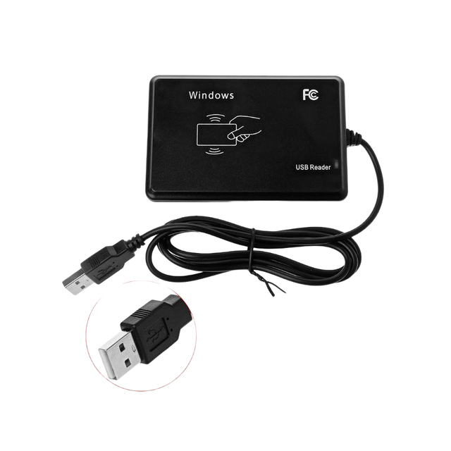 IC Card Reader USB 13.56MHz S50 Thin33 Working With Windows for Access Control