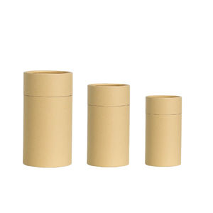 <span class=keywords><strong>Tube</strong></span> en papier kraft brun noir personnalisé 100% recyclé, résistant, 10 ml, 15 ml, 30 ml, 50 ml, 100 ml, avec logo personnalisé - Product Image 6