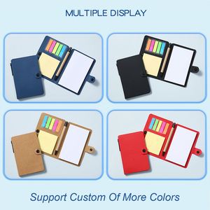 Custom Logo Self-adhesive Pen to Do List <b>Notepad</b> Book of Promotional Gift <b>Sticky</b> Note With Notebook Small Size A6 Sticker Book - Product Image 4