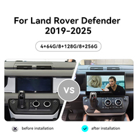 ZWNAV 13,1 pouces pour Land Rover Defender 2019-2025 Android 13 CarPlay sans fil Autoradio Lecteur multimédia de voiture Navigation GPS DSP