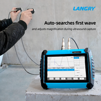 Testeur Complet de Fissures de Béton Langry CWD800 – Instrument de Mesure de Largeur et de Profondeur des Défauts de Surface – Essais Non Destructifs – Garantie 1 An