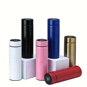 Executive Business Promotional Gift Set Stainless Steel Electronic Water Bottle Temperature Display Custom Logo Silk Screen - Product Image 1