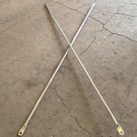 Équerre diagonale en acier pour échafaudage, robuste, galvanisée, pour système d'échafaudage tubulaire, pièces de construction