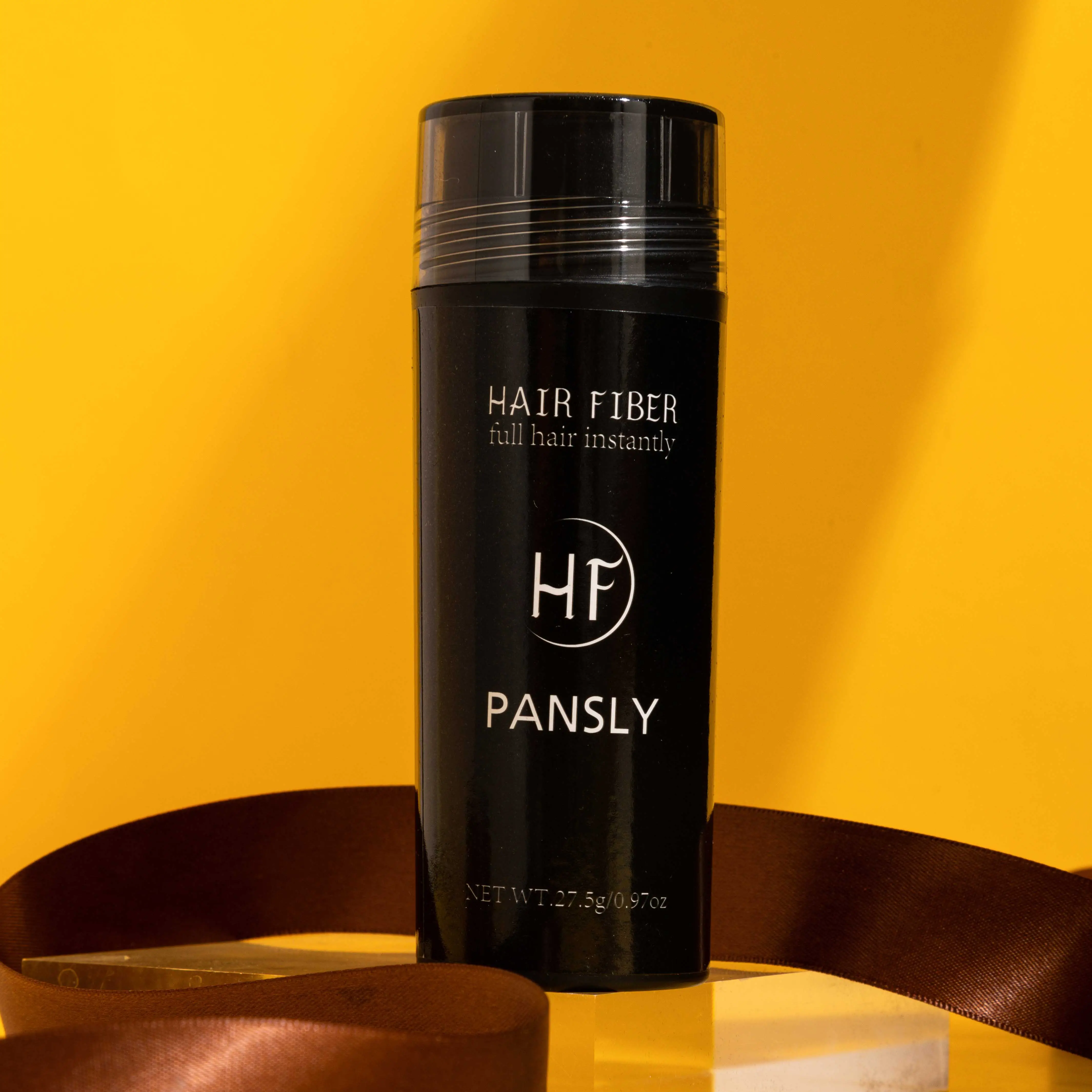 Toplu satış Keratin Pansly saç bina lifleri erkekler saç büyüyen tozu saç Enbancement Fiber kalınlaştırmak 27.5g çin üreticileri