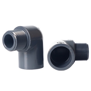 Fabricant de raccords de tuyauterie femelles et mâles en plastique de haute qualité et prix <span class=keywords><strong>Raccord</strong></span> UPVC ASTM coudes mâles en pvc - Product Image 1