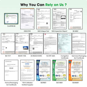Grand canapé de luxe nordique en forme de L/ l meubles de salon ensemble de canapé sectionnel compressé compression de canapé pour la maison hôtel ODM/OEM - Product Image 4