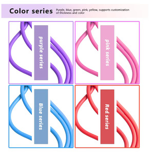 卸売 WeRich T695511Z エラスティックループペダル抵抗バンド-高品質TPE 4チューブセット ヨガ ジム ホームワークアウトストリップ - Product Image 4