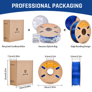 <span class=keywords><strong>Eryone</strong></span> Haute Vitesse 1.75mm <span class=keywords><strong>TPU</strong></span> Transparent Bleu 1KG pour Imprimante FDM Produit Plastique - Product Image 6