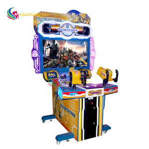 Machine de jeu de simulation de tir interactive pour 2 joueurs, avec pistolet en métal pour arcade de tir - Product Image 4