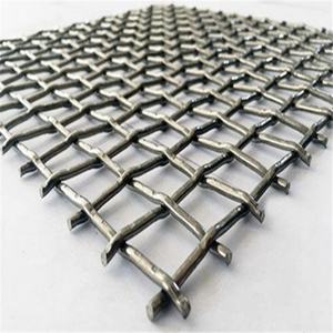 Malla de Alambre Crimpada de 50mm*50mm de Apertura, Tejido Plano para Cercas de Seguridad - Product Image 3