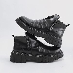 Zapatos Casuales de Moda Otoño-Invierno, Botas con Cierre para Hombre - Product Image 5
