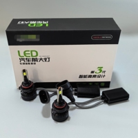 Ampoules de phare LED auto super lumineuses A16 H1 H7 H11 9006, phares LED de voiture D1S D2H D8S à diode électroluminescente