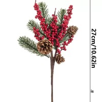 Décorations de Noël en PVC, Cônes de pin, Accessoires de remise de diplôme, Fournitures de fête du Nouvel An