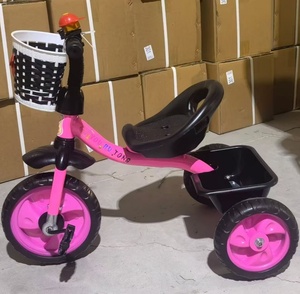 Triciclo para Niños de Fábrica, Nuevo Triciclo de Tres Ruedas para Niños, Bicicleta de Pedales para Bebés, Triciclo con Asiento y Pedales, Triciclo con Plataforma Elevada - Product Image 1
