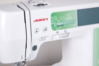 Máquina de Coser y Bordar Eléctrica Automática JK890B, Equipo Doméstico con Numerosos Motivos de Bordado
