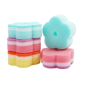 Di alta qualità durevole della cucina Scrubber spugna assorbente riciclare Silicone spugna Scrubber spugna papà - Product Image 4