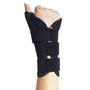 Férula estabilizadora de <span class=keywords><strong>pulgar</strong></span> y muñeca con ojal de bloqueo, personalizada para fracturas, dolores, esguinces, distensiones, artritis y síndrome del túnel carpiano extendido - Product Image 4