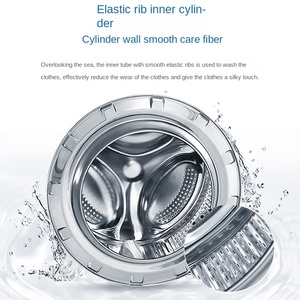 Lave-linge marin 110V pour le commerce extérieur, entièrement automatique, chargement frontal, tambour 10KG, niveau d'efficacité énergétique 1, trois garanties, nouveau modèle 11 - Product Image 2