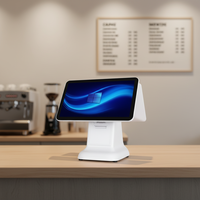 Système de caisse tout-en-un 15,6 pouces, système Android, terminal de caisse, caisse enregistreuse de vente au détail, système de point de vente NFC
