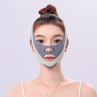 Sangle Amincissante Réductrice de Menton, Bande de Lifting Facial Anti-Double Menton pour Femmes