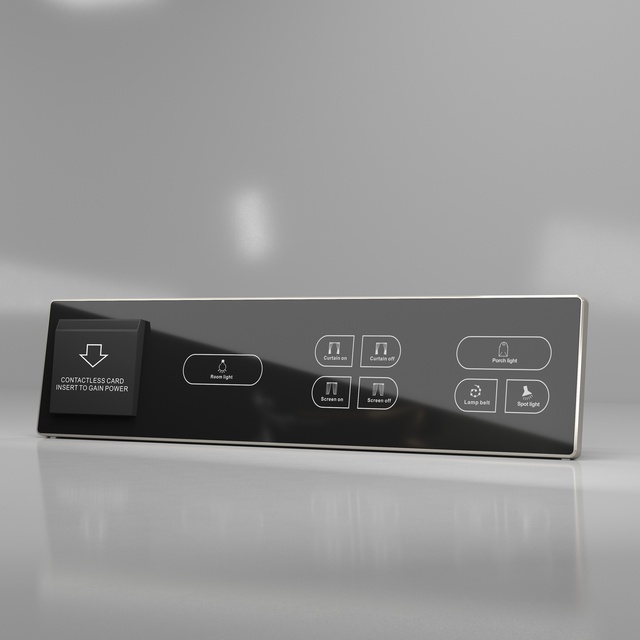 Smart Retro Wall Switch with Touch Panel Electrical Sockets and Switches Waterproof IP66 Network Wires
