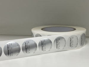 Custom Double-Sided Adhesive Durable Oil &amp; Water Proof Paper Packaging <strong>Stickers</strong> with Color <strong>Printing</strong> - Product Image 2