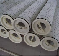 Boîtier de cartouches filtrantes plissées en PP à grand débit pour séparateur d'eau, pour machines de filtration efficaces