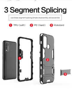 <span class=keywords><strong>กัน</strong></span><span class=keywords><strong>กระแทก</strong></span>ออกแบบ Kickstand TPU PC ฝาครอบโทรศัพท์สำหรับ <span class=keywords><strong>Vivo</strong></span> Y51/Y55/Y67/Y69/<span class=keywords><strong>Y50</strong></span> - Product Image 3