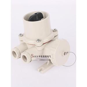สวิตช์ทางทะเลเซี่ยงไฮ้เหลียงโจวพร้อมซ็อกเก็ต CZKS202 3 กันน้ำ 16A IP56 - Product Image 1