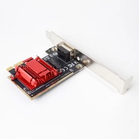 2.5G 기가비트 네트워크 LAN 카드 10/100/1000Mbps PCI-E 쿨러 포함 Realtek 칩셋 데스크탑 PC 무선 이더넷 RJ45
