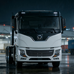 La energía silenciosa y ecológica permanece inalterada, camión tractor totalmente eléctrico 6X4 - Product Image 6