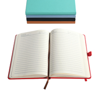 Logo personnalisé B5 A5 A6 carnet de notes uni cuir PU couverture souple impression personnalisée carnet de notes