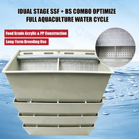 Filtre de douche Cowater Bakki, filtre à tamis statique, équipement intégré de traitement de l'eau pour la purification des étangs à koïs et à poissons