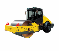 Compacteur à rouleaux SINOMACH LSS1902-2 19 tonnes, rouleau vibratoire à simple tambour pour routes ou pièces détachées