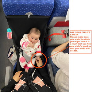 Enfant en bas âge avion siège Extender lit de voyage Portable vol repose-pieds suspendu sur avion siège <span class=keywords><strong>Table</strong></span> voyage repose-pieds pour avion - Product Image 4