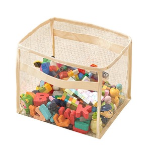 Transparent Storage Bag Rectangle With Handle For Toy Book Clothing And Bag Organization Multifunctional Large Capacity - Product Image 2