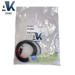Controlador de Sensor Láser Industrial Keyence OP-88025 OP-88026 OP-88042 OP-88043 con Cable Lineal M12 de PVC Trenzado de 2m - Product Image 1