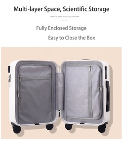 Maleta con ruedas personalizada para jóvenes, maleta rígida de 20, 22, 24 y 26 pulgadas con ruedas dobles, bloqueo TSA, Maleta ligera con ruedas giratorias para PC - Product Image 3