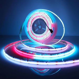 Flexible COB <b>LED</b> Strip <b>Light</b> RGB Full-color WS2811 24V <b>USB</b> Programmable Addressable IP44 CRI95 /WiFi Indoor Room - Product Image 2