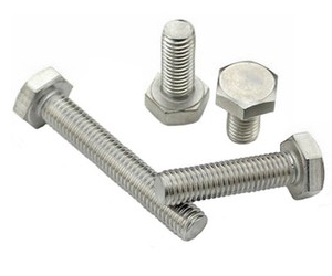 Tornillo de Cabeza Hexagonal de Acero al Carbono y Acero Inoxidable Galvanizado en Zinc, Rosca Completa, ISO/DIN 931 933, Clase 4.8 6.8, 50mm, Precio de Fábrica Yining - Product Image 1