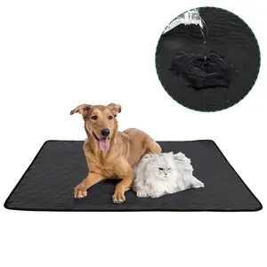 Non-Slip Puppy Cat Pee Pad Reusable Washable Training Pet Pad with Super Absorbent